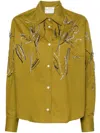 Forte Forte Crystal-embellished Poplin Shirt