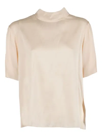 FORTE FORTE SHORT-SLEEVE BLOUSE