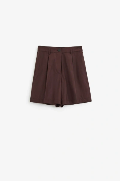 Forte Forte Shorts In Brown