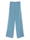 Forte Forte Side-panel Trousers In Blue