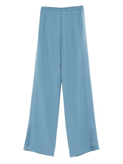 Forte Forte Side-panel Trousers In Blue