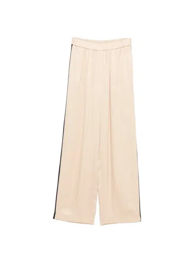 Forte Forte Side-stripe Wide-leg Trousers In Multi