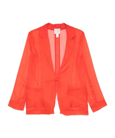 FORTE FORTE FORTE FORTE SHEER TIE JACKET