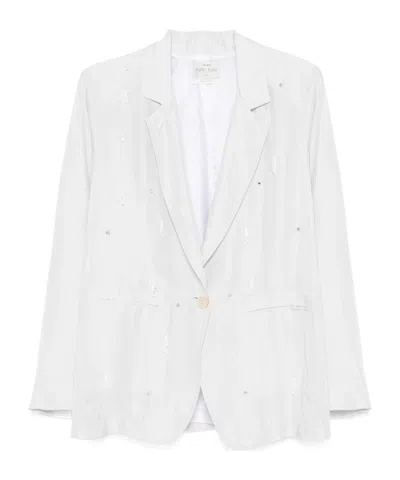 FORTE FORTE SILK BLAZER
