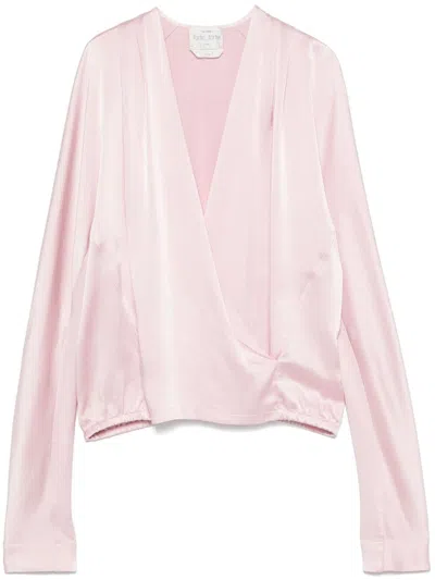 Forte Forte Silk Blouse In Pink