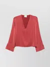 Forte Forte Silk V-necked Blouse