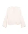 Forte Forte Crepe Blouse In White