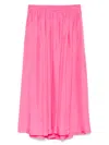 Forte Forte Silk Maxi Skirt In Rosa