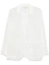 Forte Forte Women Silk Organza Jacket In White