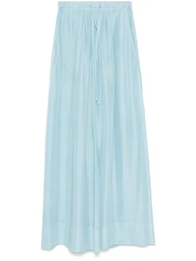 FORTE FORTE SILK PALAZZO PANTS
