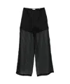 Forte Forte Forte_forte My Pants Semi-sheer Trousers