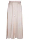 Forte Forte Silk Satin Midi Skirt With Elastic Waistband