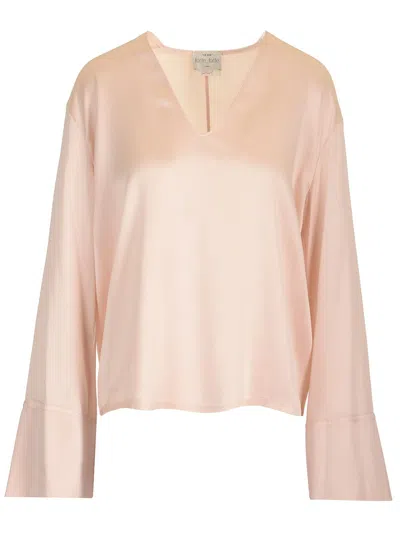 FORTE FORTE SILK SATIN TOP