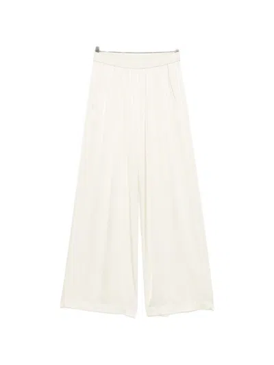 Forte Forte Silk Satin Trousers