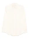 Forte Forte Essential Heavy Stretch Silk Satin Shirt In White