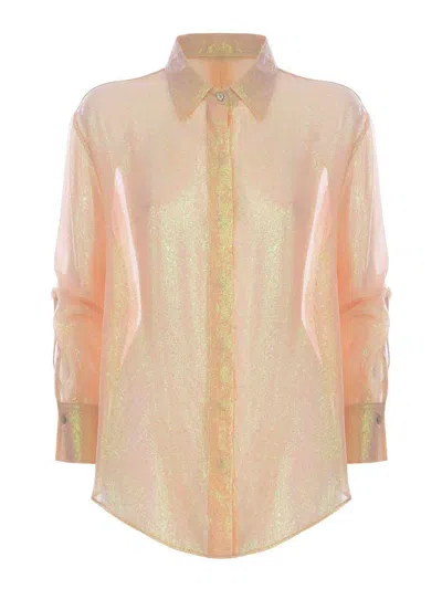 Forte Forte Shirt Forte_forte Made Of Silk Chiffon In Pink
