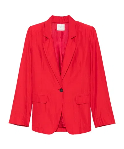 FORTE FORTE SINGLE-BREASTED BLAZER
