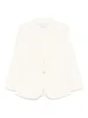 Forte Forte Single-breasted Blazer In White