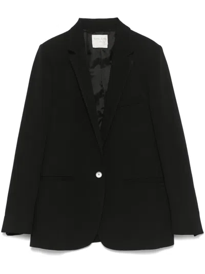 Forte Forte Single-breasted Blazer In Black