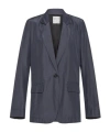Forte Forte Single-breasted Blazer In Black