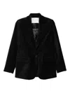 Forte Forte Single-breasted Blazer In Black