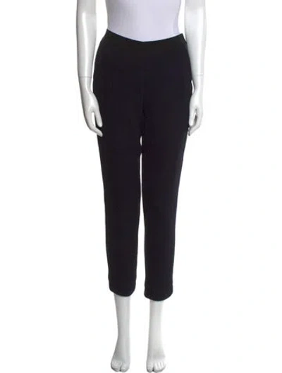 Pre-owned Forte Forte Skinny Leg Pants In Black