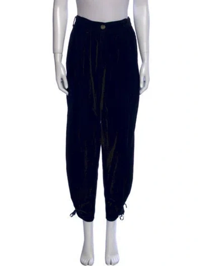 Pre-owned Forte Forte Skinny Leg Pants In Blue