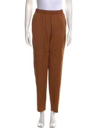 Pre-owned Forte Forte Skinny Leg Pants In Brown