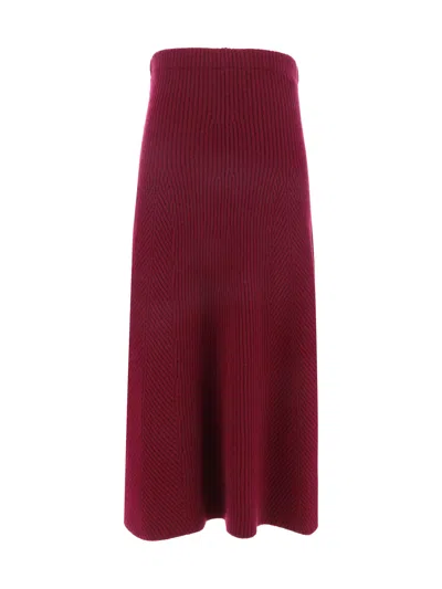 Forte Forte Open-knit Cotton Skirt In Bolero