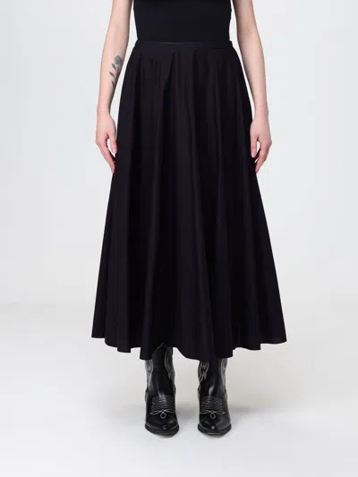 Forte Forte Skirt  Woman Color Blue In Black