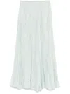 Forte Forte Forte_forte Long Skirt In Sky Blue