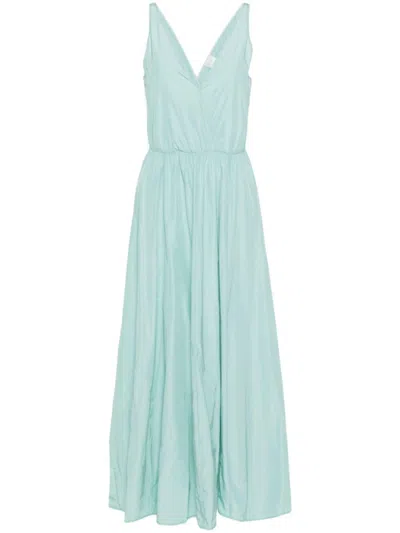 FORTE FORTE SKY BLUE TAFFETAS COCKTAIL DRESS