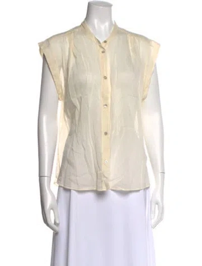 Pre-owned Forte Forte Sleeveless Blouse In Neutral