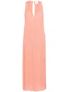 Forte Forte Sleeveless Flared Dress In Pink