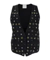 Shop Forte Forte Sleeveless Vest In Black