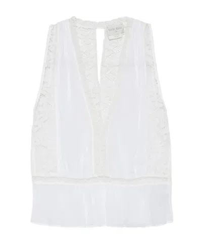 Forte Forte Sleeveless Vest In White