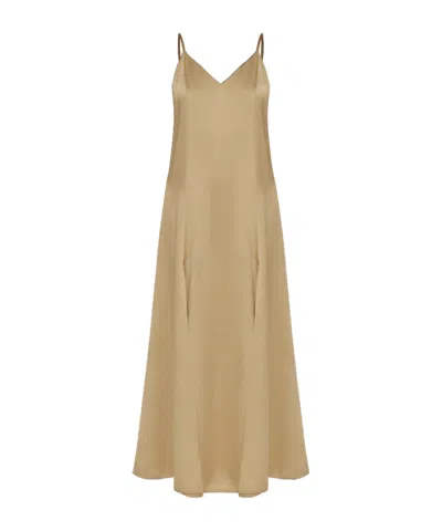 Forte Forte Sling Dress In Nude