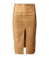 Forte Forte Slit Skirt In Brown