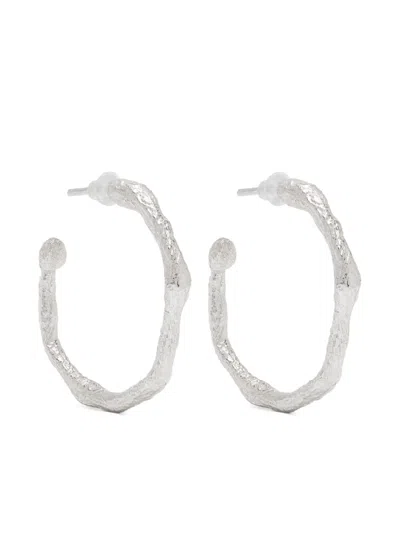 Forte Forte Small Hoop Earrings In Silver