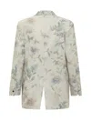 Forte Forte Soft Blazer In Bleach