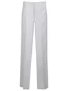 Forte Forte Soft Cut Trousers With Pleats In Light Blue