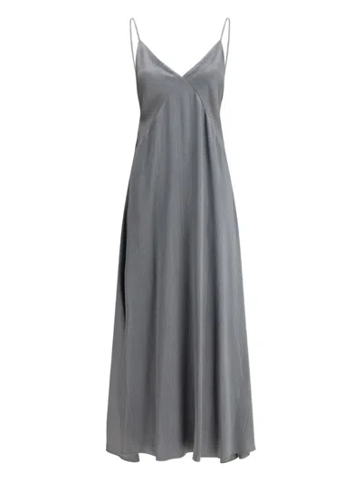 FORTE FORTE SPAGHETTI-STRAP DRESS