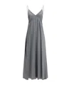 Forte Forte Spaghetti-strap Dress In Gray