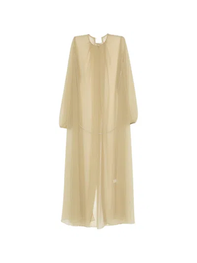 Forte Forte Spolverino Contemporary Chiffon In Neutral