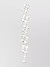 Forte Forte Square-cut Crystal Embellished Linear Earrings