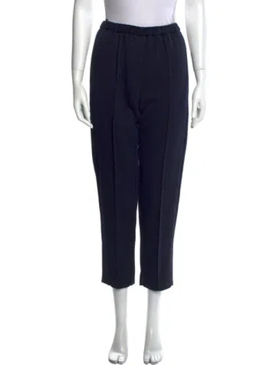 Pre-owned Forte Forte Straight Leg Pants In Blue