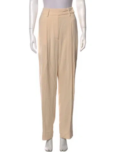 Pre-owned Forte Forte Straight Leg Pants In Neutrals