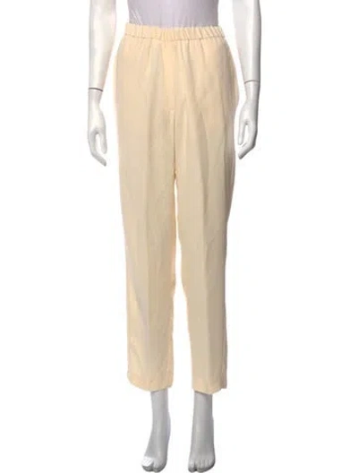 Pre-owned Forte Forte Straight Leg Pants In Neutrals