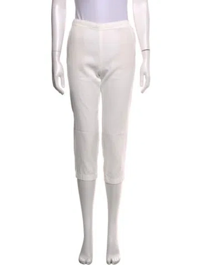 Pre-owned Forte Forte Straight Leg Pants In Neutrals