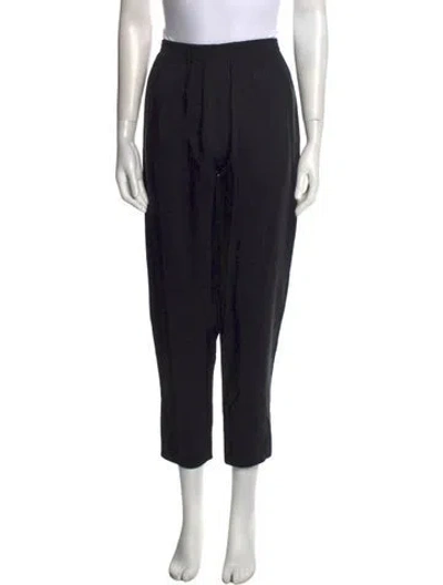 Pre-owned Forte Forte Straight Leg Pants W/ Tags In Black